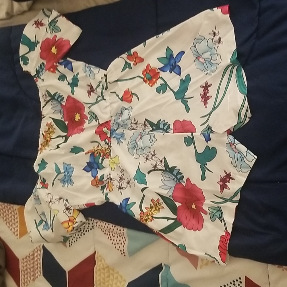 Floral Romper